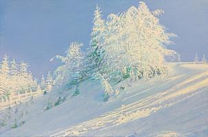 Celso, Hofsgrund 1, 2022, OIl auf Leinwand, 40x60cm